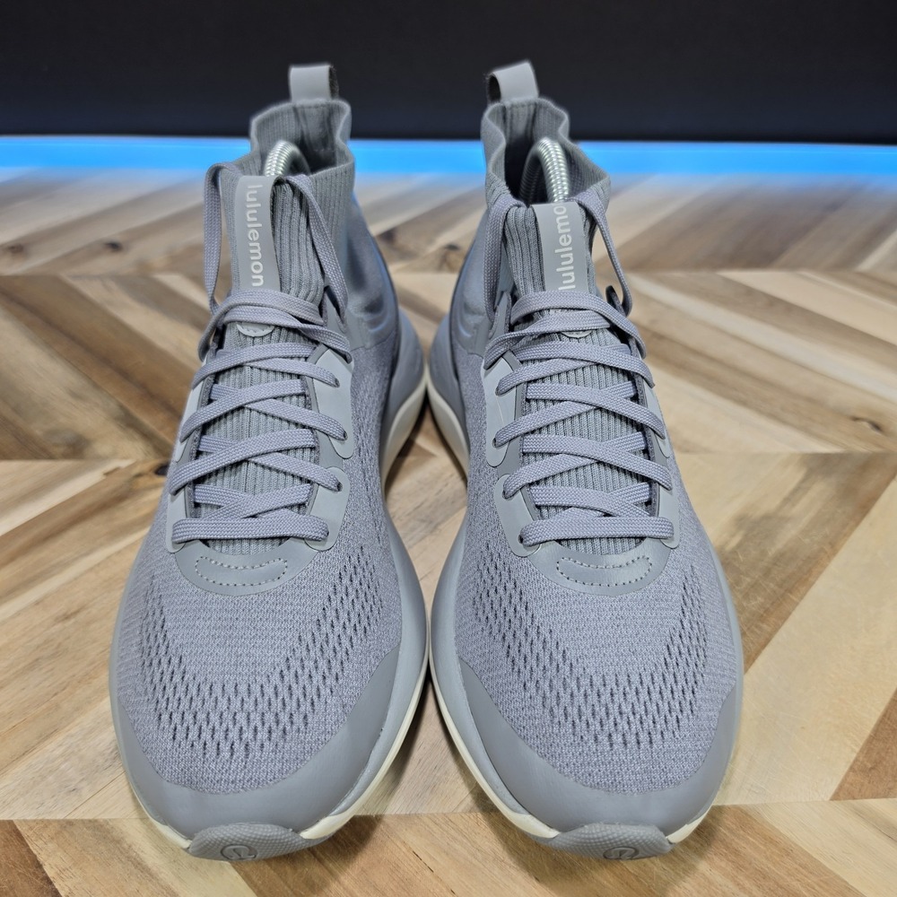 Lululemon Chargefeel Workout Mid Shoes Womens Size 8 Rhino Grey Running - Picture 3 of 13